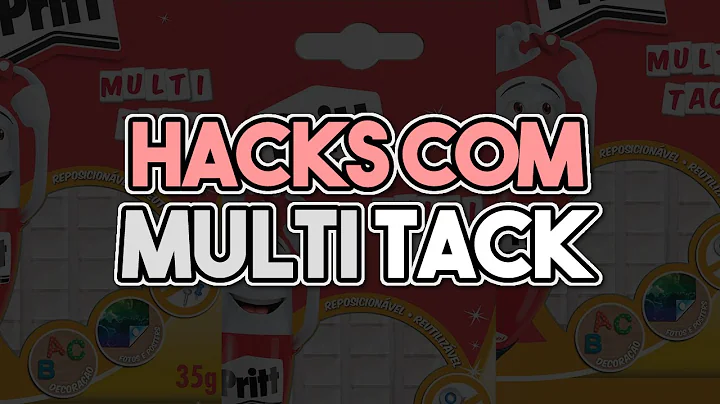Hacks e macetes com Pritt Multi Tack