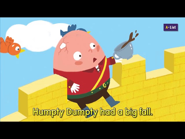 Humpty Dumpty | Song | Nursery Rhymes with Ready, Set, Sing! - YouTube