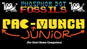 Phosphor Dot Fossils: Pac-Munch Jr. (Atari 8-bit computers, homebrew)
