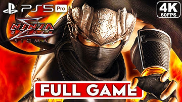 NINJA GAIDEN SIGMA Gameplay Walkthrough FULL GAME  [4K 60FPS PS5 PRO] - No Commentary