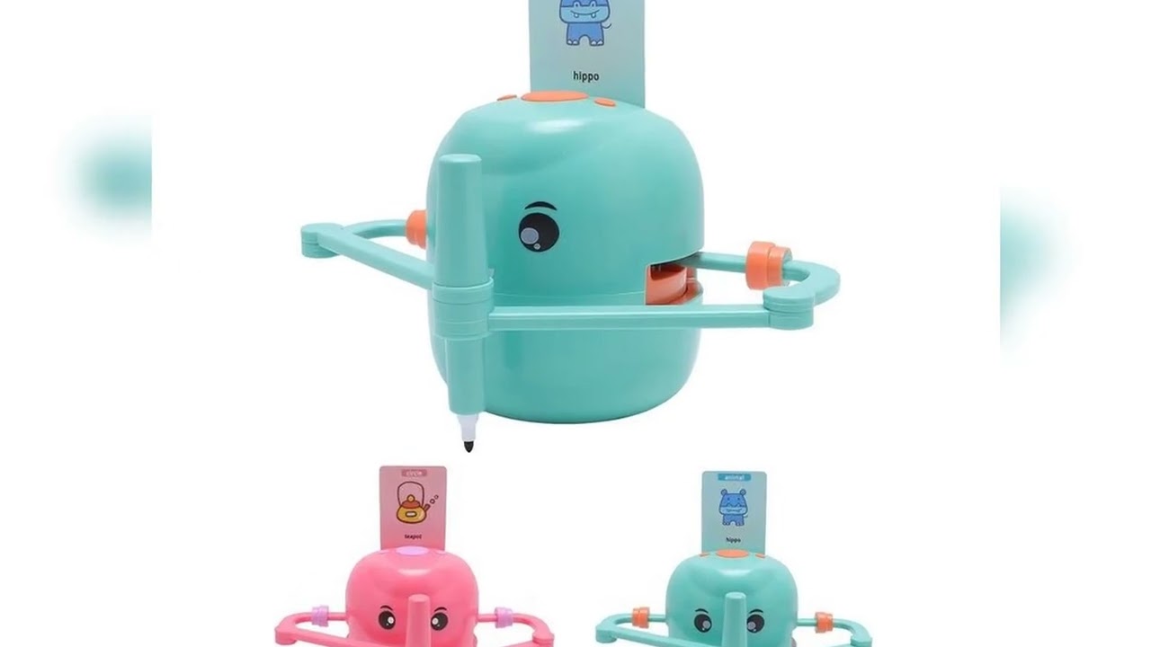 A must-have product! Early Educational Interactive Smart Painting Robot Painting Robot  Art Enligh