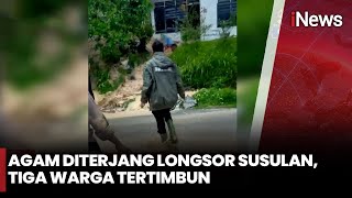 Longsor Susulan Agam Timbun 3 Orang, Evakuasi Berlangsung | iNews Room 31/12