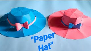 : How to Make Paper Cap || DIY paper Hat || Paper Craft