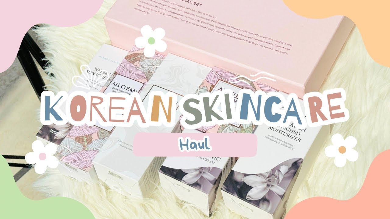 Korean Skincare Haul (ft. Yesstyle) Best Selling Kbeauty Brand