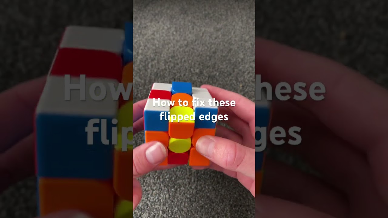 How to fix these flipped edges