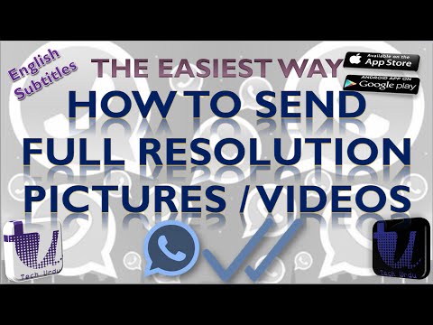 How to Send Full Resolution/Original Pictures/Videos/Media on WhatsApp? [Urdu/Hindi]