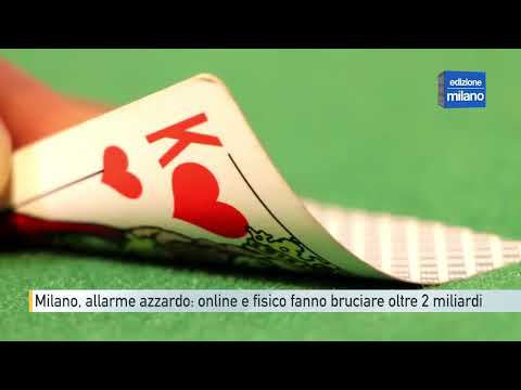 Video Milano, allarme azzardo: online e fisico fanno bruciare oltre 2 miliardi di euro