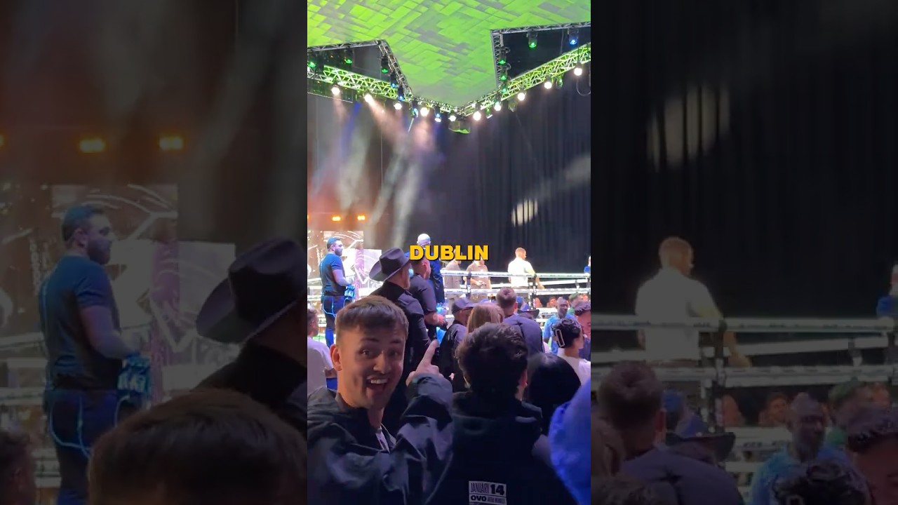 HOW I GOT VIP BOXING SEATS