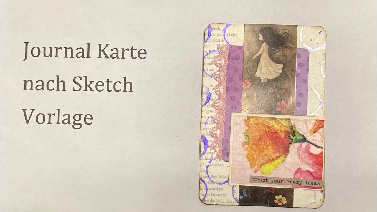 Sketch Vorlage Februar