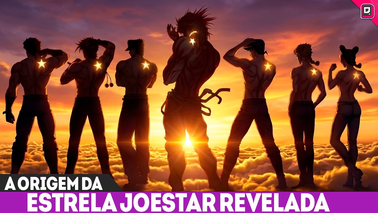 A origem insana da estrela joestar: O elo misterioso que une todo personagem de jojo's bizarre adventure