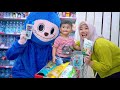 AZAM BELANJA BULANAN SESUAI NAMA LABUBU 😱 SABUN DAN CEMILAN