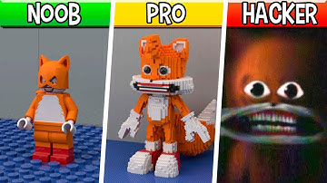 LEGO Shin Tails : Noob, Pro, HACKER! / (The Sonic Tapes)