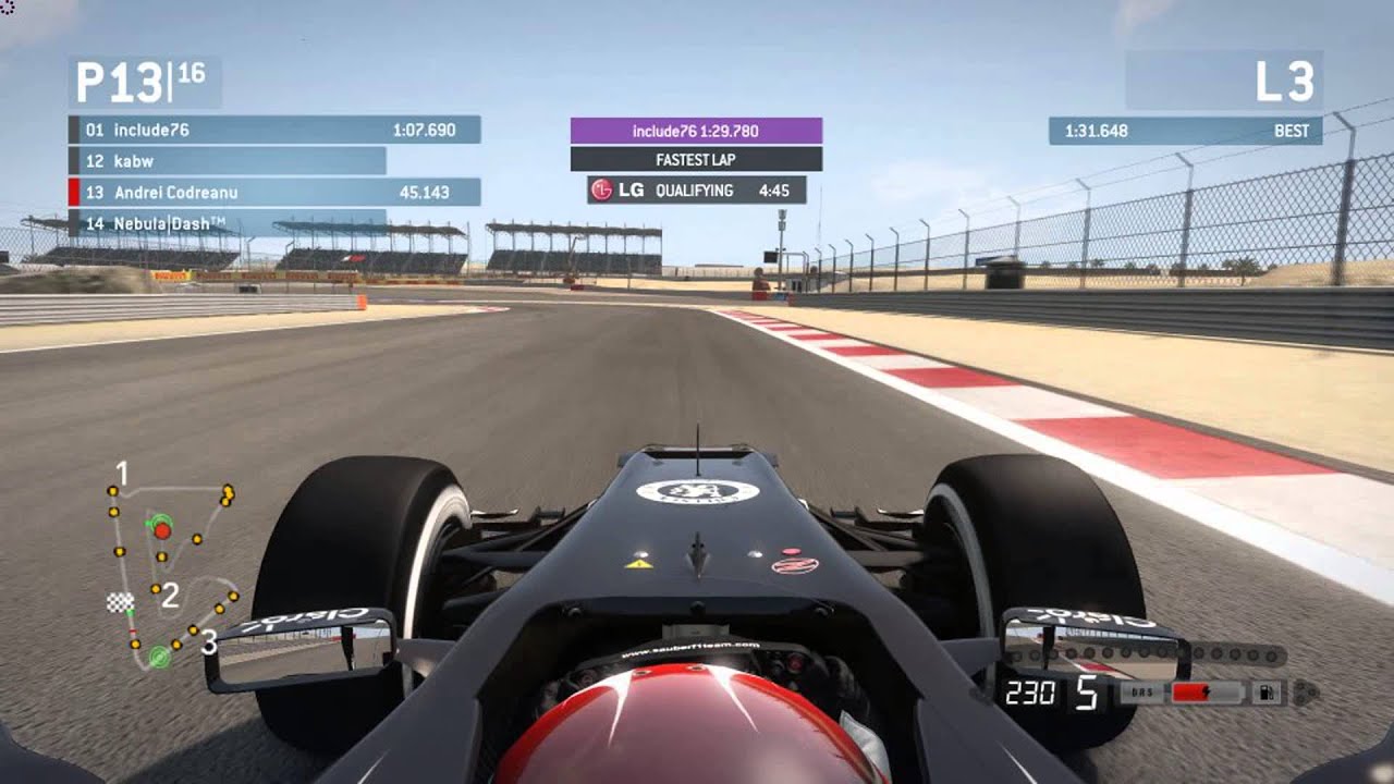 Nebula Racing League Season 03 - Round 02 Elite Group Bahrain GP - Qualifying