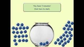Classroom timer - fill up the marble jar!