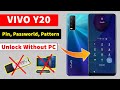 Vivo Y20 Pattern Unlock, Pin, Password Lock Remove | Without PC