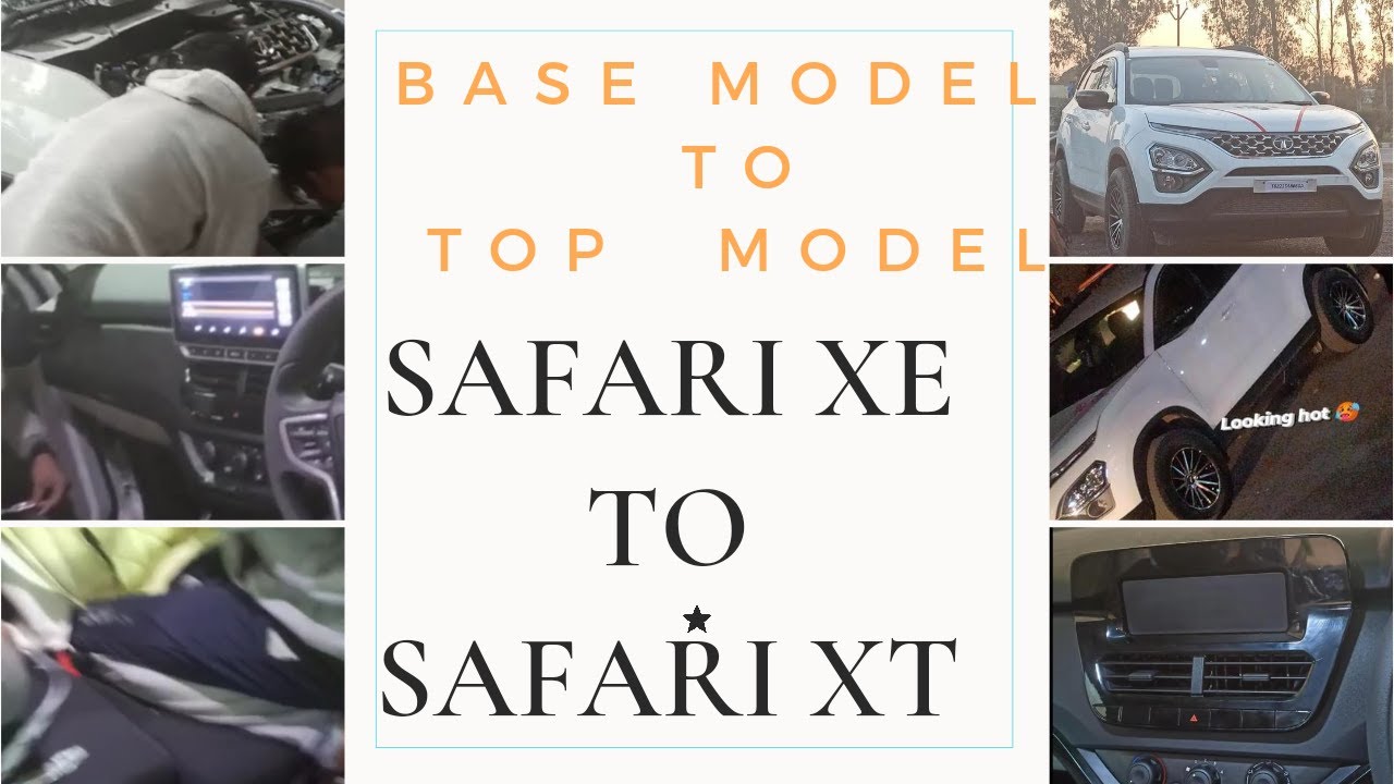 TATA SAFARI XE ( BASE MODEL ) CONVERTED TO TOP MODEL|| TATA SAFARI XE 2022