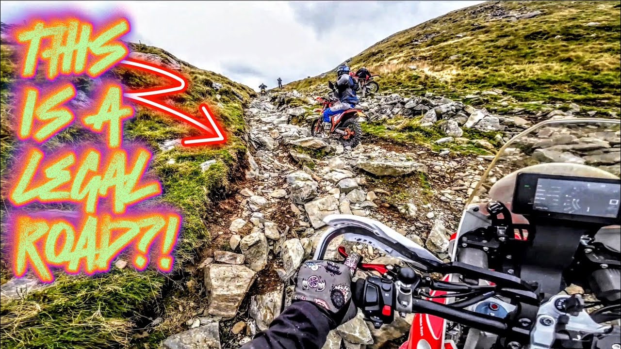 Pont Scethin + Road of Bones — Бармут / Самые агрессивные трассы Великобритании / Kove 450 Rally ...