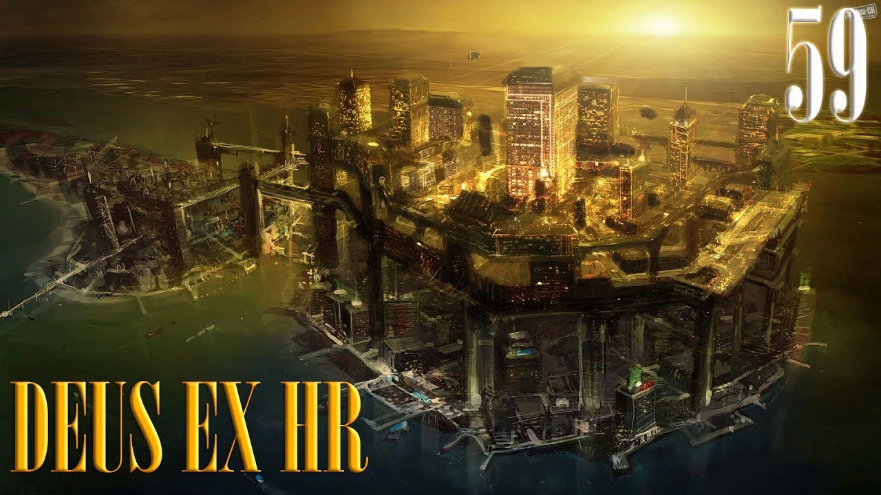 деус хр цена Deus Ex HR слепое женское прохождение ч.59: Порт