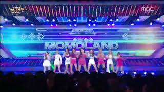 Momoland - Boom Boom X Baam Mbc Gayo Daejejeon