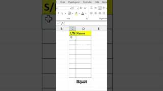 How good are you in #excel  #shorts