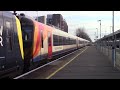 South western railway class 444s departing woking for london waterloo