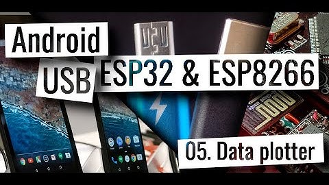 Android and ESP - How to build data plotter for ESP32 and ESP8266 microcontrollers on Android