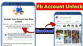 How to Unlock Facebook locked Account Live Proof | Fb locked Account Unlock on video