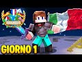 GIORNO 1 INIZIAMO L' EVENTO MONDIALE - MINECRAFT ITA