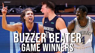 The Game-Winning Buzzer-Beaters from Mavs History
