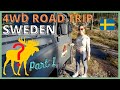 SWEDEN 4WD ROAD TRIP (PART 1) | Overland Defender Camper | Travel series