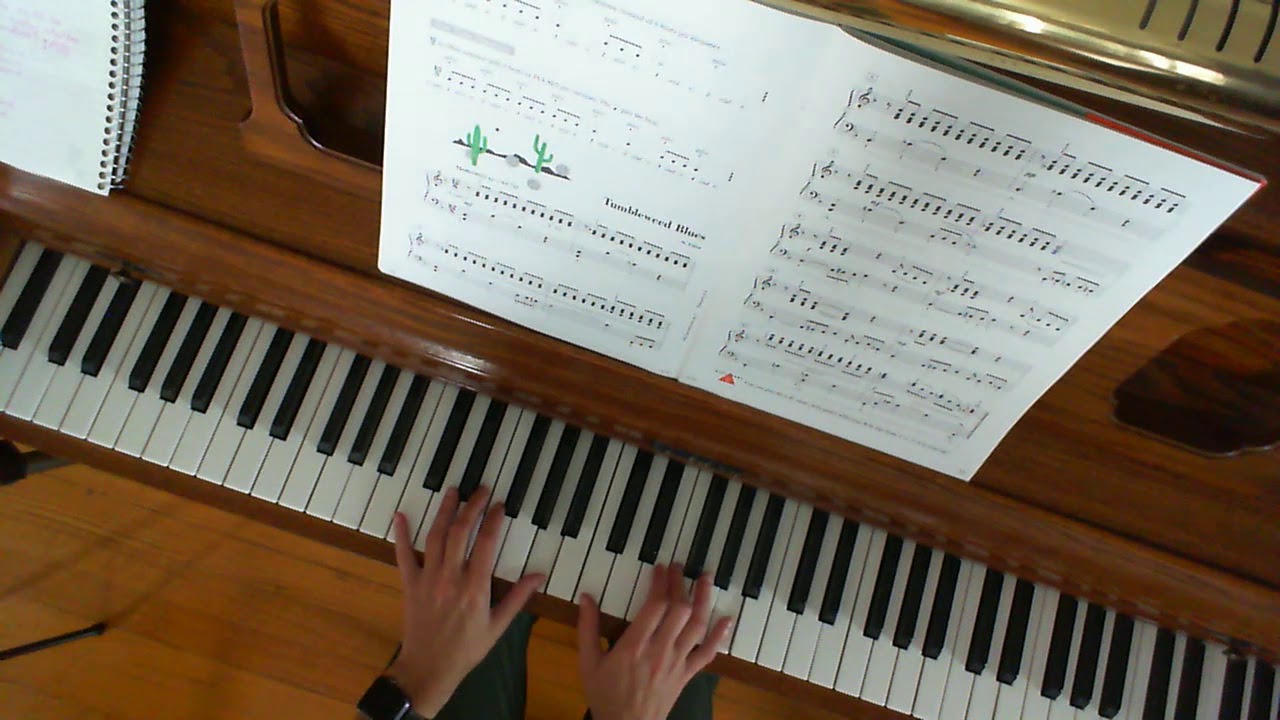 Tumbleweed Blues Faber Piano Adventures YouTube
