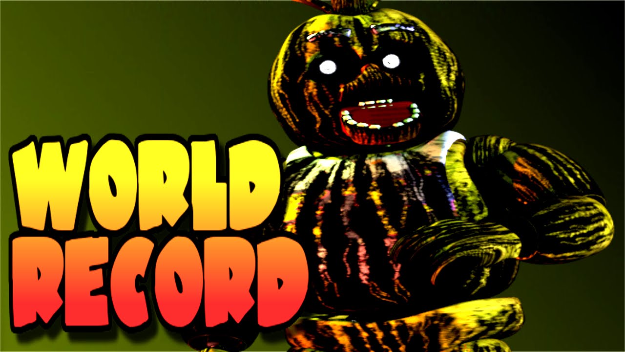 Five Nights at Freddy's 3 WORLD RECORD (IMPOSSIBLE) 