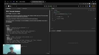 LeetCode 1816 Explained in C++ | Truncate Sentence | Easy String Problem