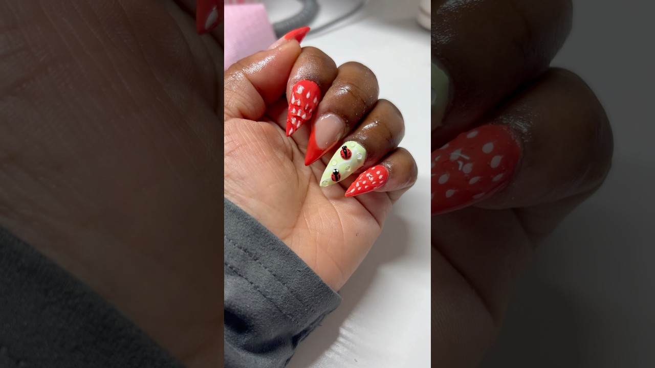 Summer time nails #beginnernails  #nails #naildesigns #nailtech