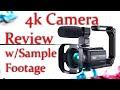 4k Amazon Video Camera Review - UHD Camcorder w/ Footage