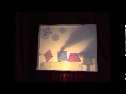 სსიპ ქალაქ გორის #12 საჯარო სკოლა -- სილუეტების თეატრი -- ,,რობიკო მრავაკუთხედების ქვეყანაში\"