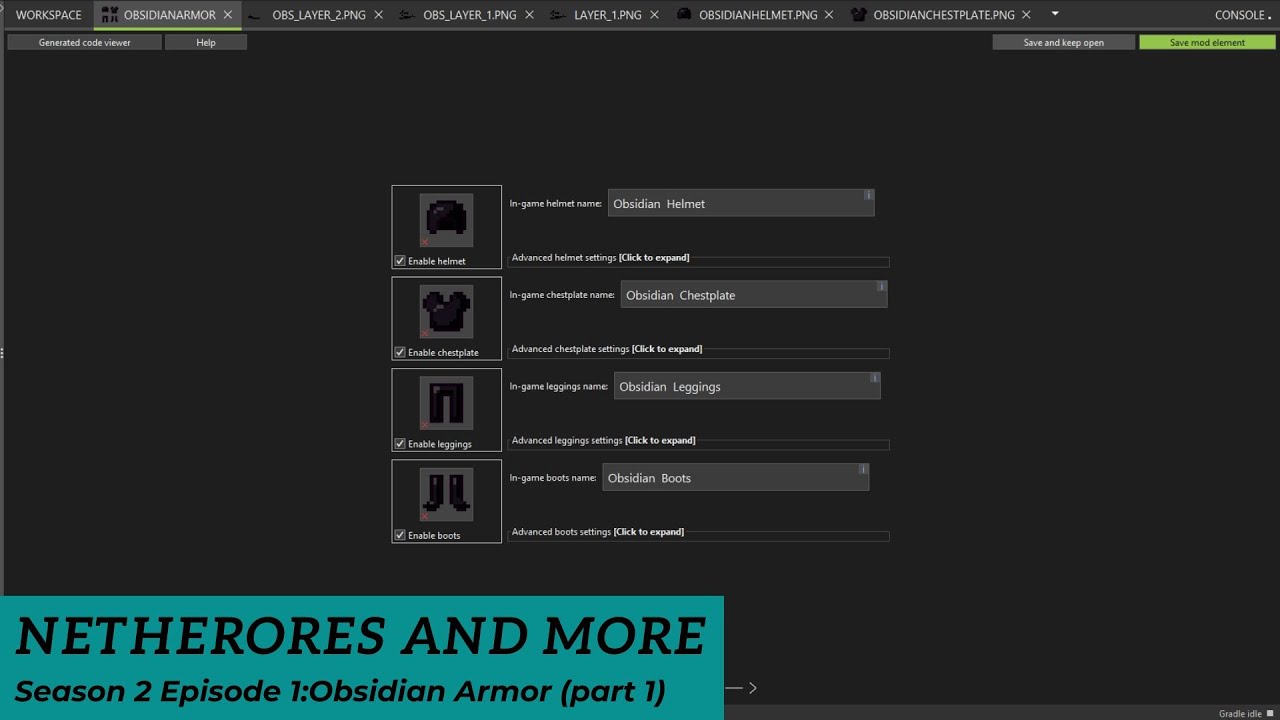 NetherOres and More Season 2 Episode 1:Obsidian Armor (part 1)