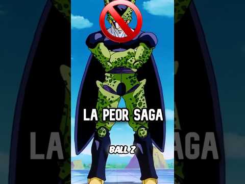 La Saga De Cell Es Muy Mala Anime Manga Dbz Celldbz Cell Goku Gohan Dragonballz 