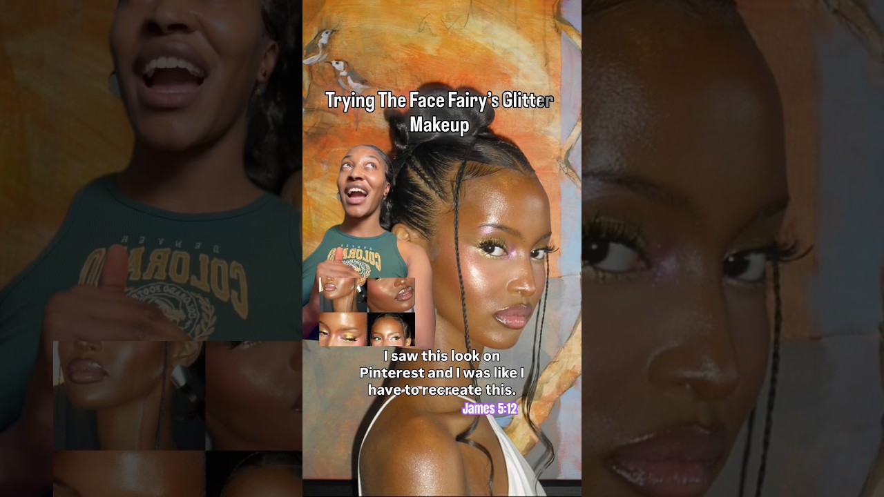 I had so much fun recreating this look by The Face Fairy!! 