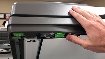 Sharp Copier Dual-Head Scanner Demonstration