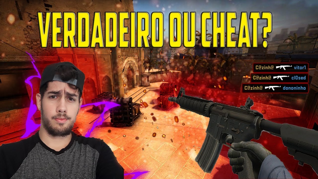VERDADEIRO ou CHEAT? JOGUEI contra o COLDZERA?! - CSGO #64 - YouTube