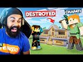 AJJU BHAI KA GHAR TOD DIYA IN HEROBRINE SMP | MINECRAFT