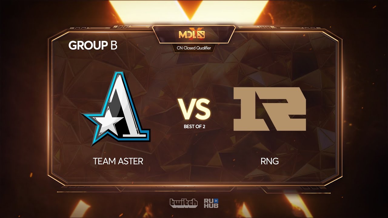 RNG vs Team Aster, MDL Chengdu Major Qualifier, bo2, game 2 [Adekvat] team liquid lol twitter