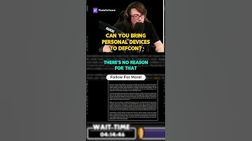 Bringing personal devices to DefCon?! #piratesoftware #defcon