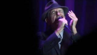 Manchester (M.E.N. Arena), Dance Me to the end of Love, Leonard Cohen, chords