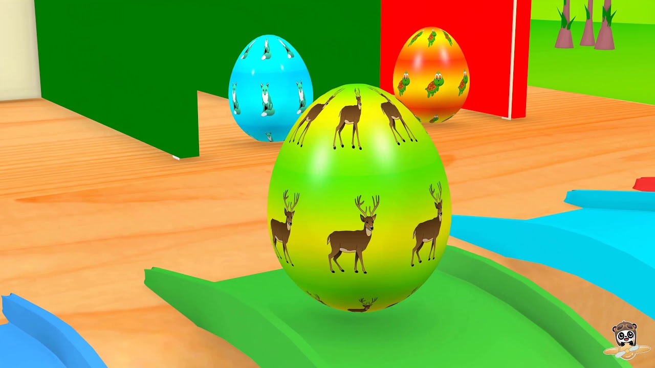 Learn Vegetables Name with Animals - Educational Video for Kids #
