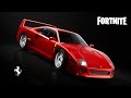 Ferrari F40 arrives in Fortnite