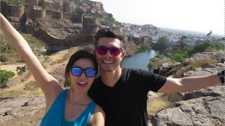India Vlog: Merangarh Fort Zipline & Brahmpuri, Blue City, Jodhpur!