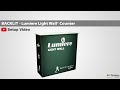 Backlit Counter - Lumière Light Wall - Setup Video