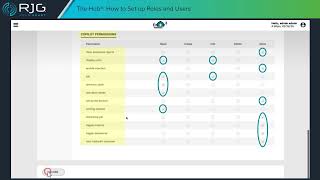 The Hub®: How to Set Up Roles and Users | RJG Tutorial